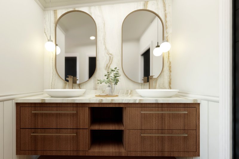 Architectural House Design - Interior - Bathroom 1 for Contemporary House Plan #1064-399 - 3 bed, 2.5 bath