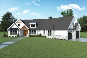 Farmhouse Exterior - Front Elevation Plan #1070-176