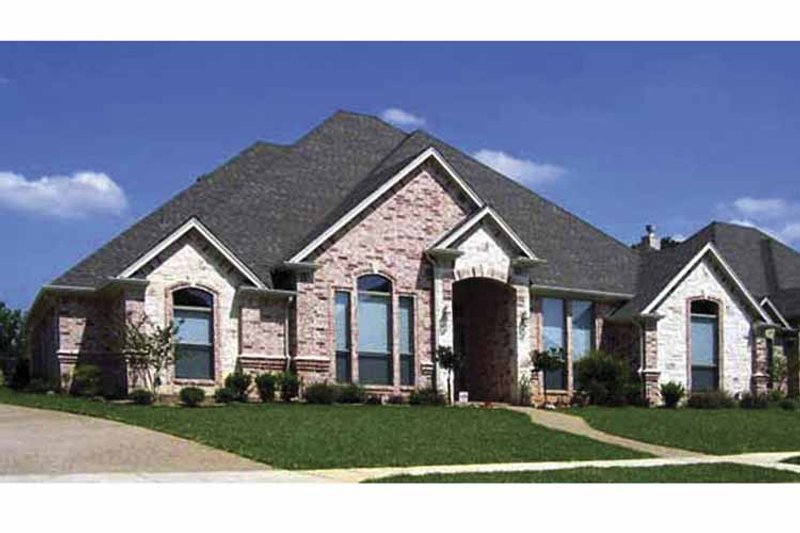 Dream House Plan - Exterior - Front Elevation 3 for Traditional House Plan #84-768 - 3 bed, 2 bath