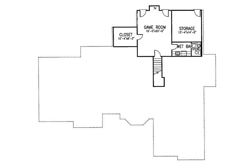 Dream House Plan - Floor Plan - Other Floor for European House Plan #952-233 - 3 bed, 2.5 bath
