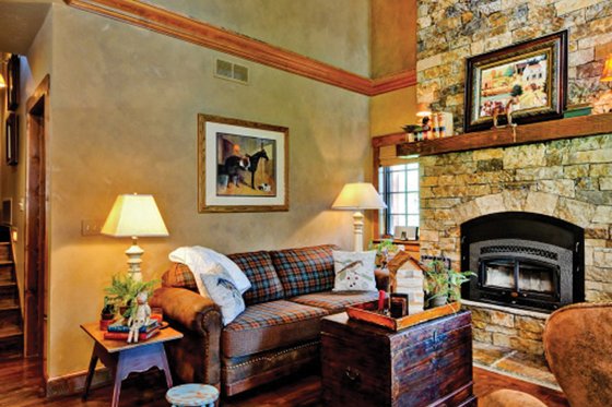 Interior - Other 2 for Cabin House Plan #942-25 - 2 bed, 2 bath