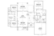 Modern Style House Plan - 4 Beds 2.5 Baths 2524 Sq/Ft Plan #1096-76 