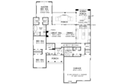 Traditional Style House Plan - 4 Beds 3.5 Baths 2872 Sq/Ft Plan #929-983 