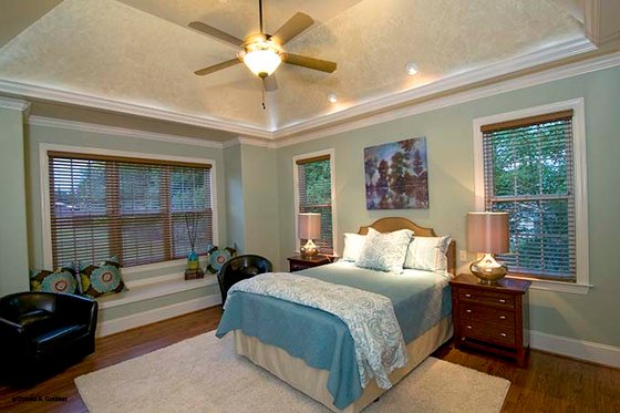 Interior - Master Bedroom for European House Plan #929-870 - 5 bed, 4 bath