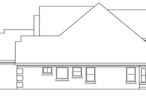 Exterior - Other Elevation 1 for European House Plan #124-339 - 3 bed, 3.5 bath