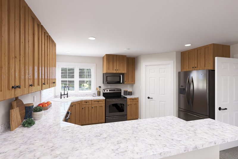 Dream House Plan - Interior - Kitchen 2 for Traditional House Plan #1060-189 - 5 bed, 3 bath