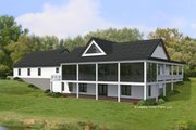 Ranch Style House Plan - 2 Beds 2 Baths 4106 Sq/Ft Plan #932-727 