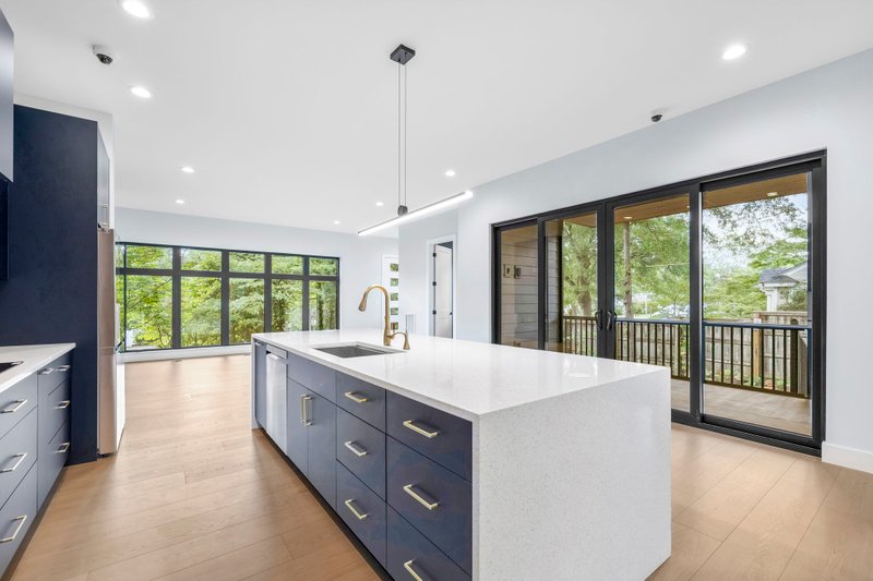 Architectural House Design - Interior - Kitchen 2 for Contemporary House Plan #928-296 - 3 bed, 2.5 bath
