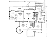 Craftsman Style House Plan - 4 Beds 3.5 Baths 4021 Sq/Ft Plan #410-3570 