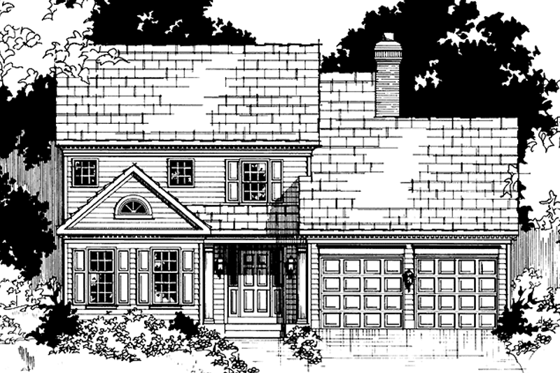 Dream House Plan - Country Exterior - Front Elevation Plan #953-110