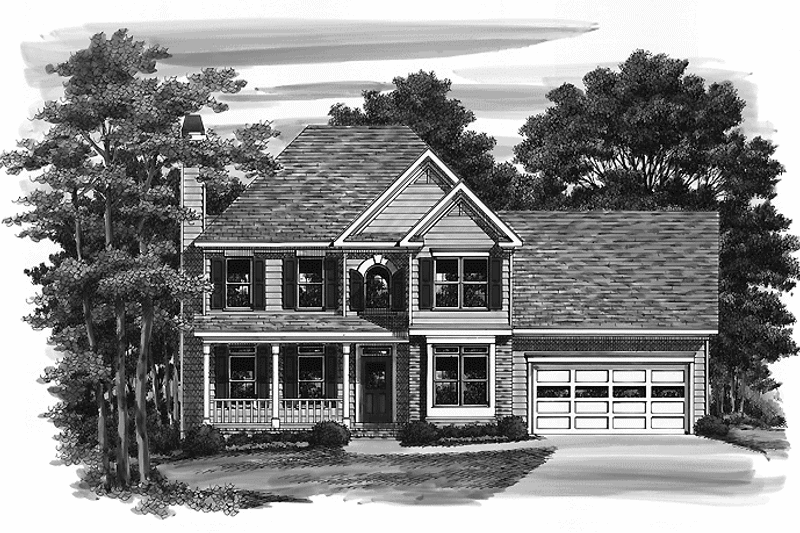 Dream House Plan - Exterior - Front Elevation 3 for Country House Plan #927-782 - 3 bed, 2.5 bath