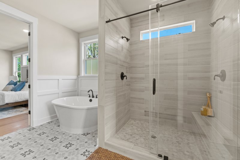 House Plan Design - Interior - Master Bathroom 2 for Farmhouse House Plan #51-1213 - 4 bed, 3.5 bath