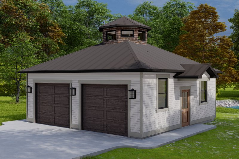 Dream House Plan - Exterior - Front Elevation 4 for Bungalow House Plan #1060-122, 0 bath