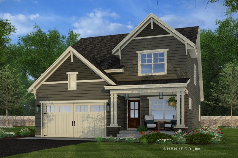 Craftsman Style House Plan - 4 Beds 3.5 Baths 2185 Sq/Ft Plan #51-1347