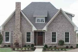 European Exterior - Front Elevation Plan #81-444