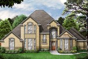 European Style House Plan - 3 Beds 3 Baths 2694 Sq/Ft Plan #84-253 