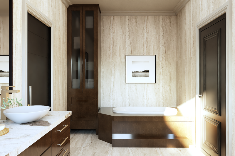 Home Plan - Interior - Master Bathroom for Barndominium House Plan #1064-419 - 3 bed, 3 bath