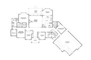 Craftsman Style House Plan - 5 Beds 3 Baths 3995 Sq/Ft Plan #112-219 