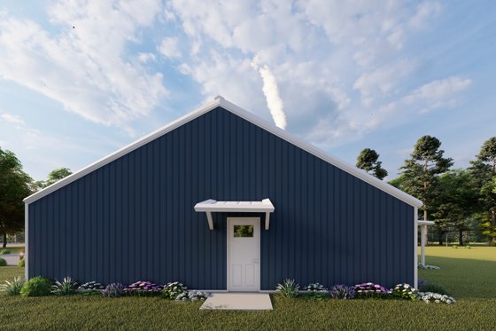 Exterior - Other Elevation 7 for Barndominium House Plan #1107-39 - 4 bed, 3 bath