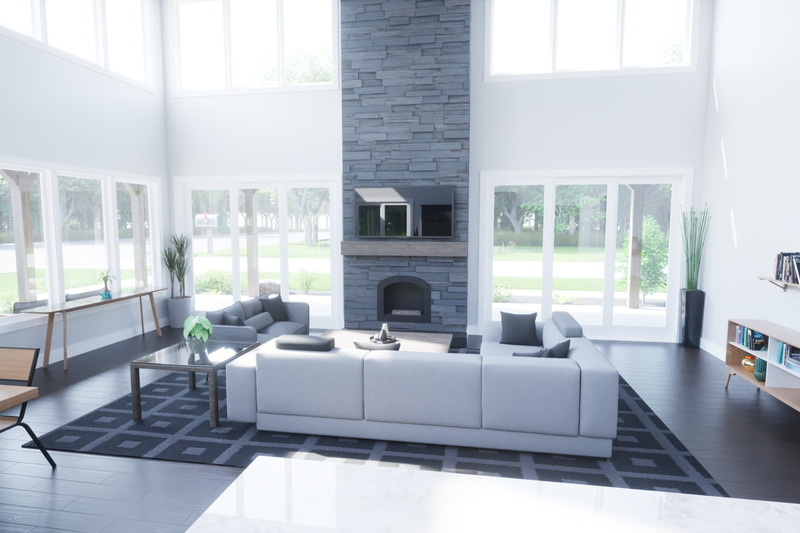 Architectural House Design - Exterior - Other Elevation 6 for Barndominium House Plan #1116-14 - 4 bed, 2.5 bath