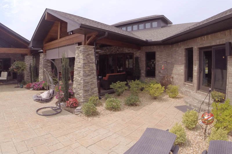 Dream House Plan - Exterior - Rear Elevation 1 for Contemporary House Plan #17-2551 - 4 bed, 3.5 bath
