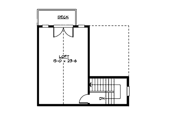 Floor Plan - Other Floor for Craftsman House Plan #132-462 - 4 bed, 2.5 bath