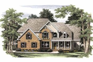 Traditional Exterior - Front Elevation Plan #927-716