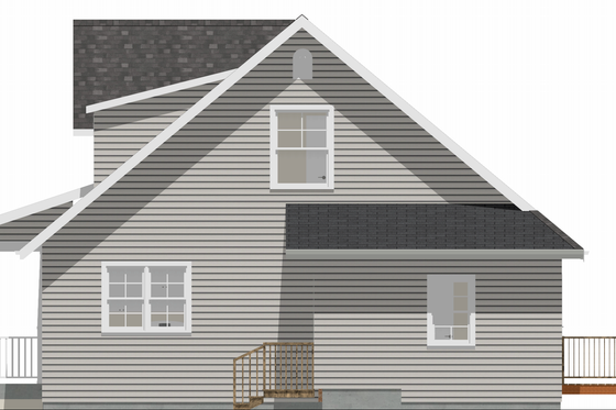 Exterior - Other Elevation 1 for Farmhouse House Plan #1109-29 - 2 bed, 2 bath