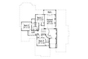 European Style House Plan - 4 Beds 3.5 Baths 4879 Sq/Ft Plan #411-309 