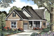 Bungalow Style House Plan - 3 Beds 2.5 Baths 2016 Sq/Ft Plan #17-3015 