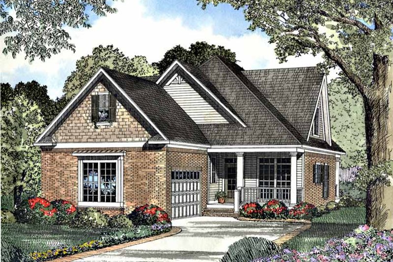 House Design - Bungalow Exterior - Front Elevation Plan #17-3015