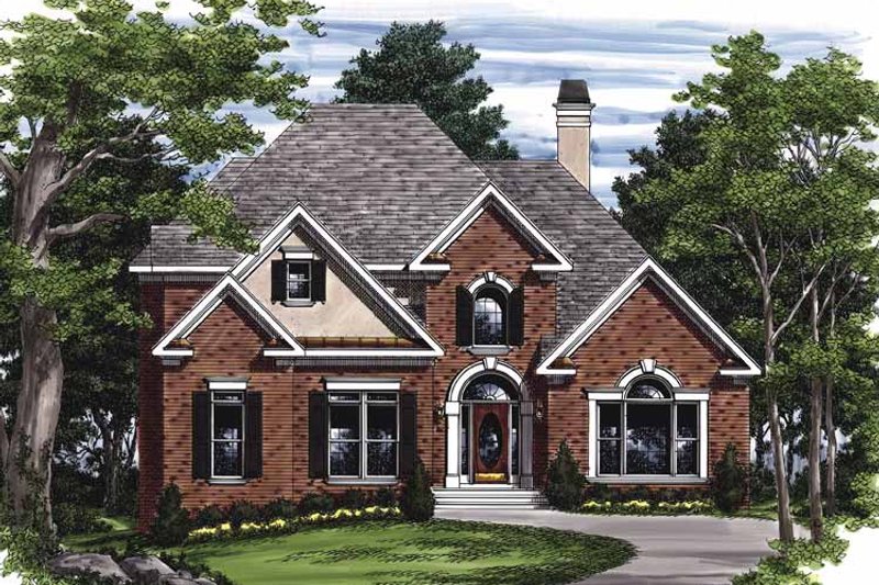 Home Plan - Exterior - Front Elevation 3 for Traditional House Plan #927-452 - 4 bed, 3.5 bath