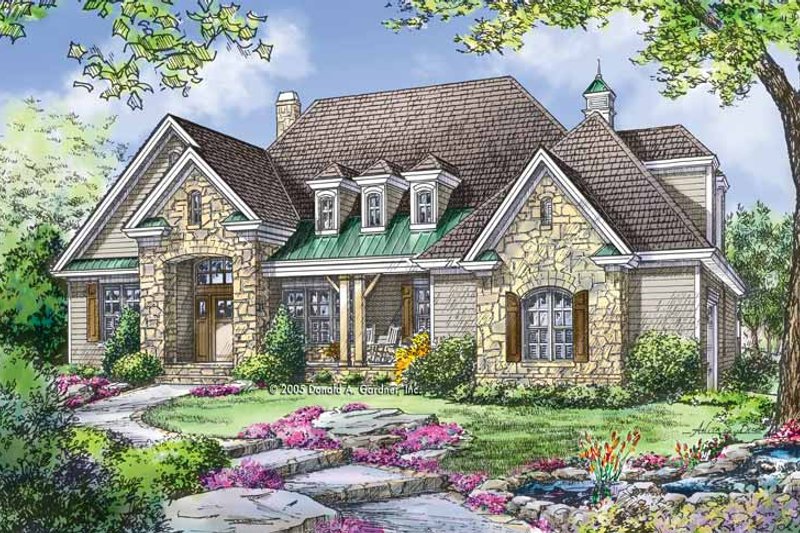 House Plan Design - Craftsman Exterior - Front Elevation Plan #929-780