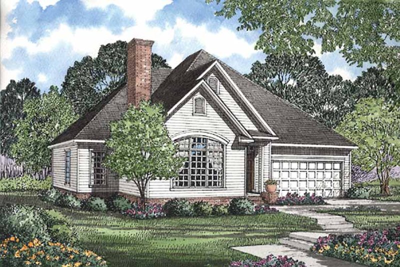 Home Plan - Ranch Exterior - Front Elevation Plan #17-2951