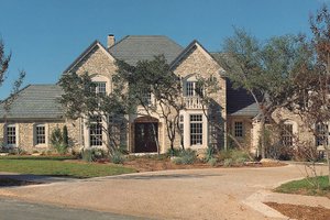 Exterior - Front Elevation 3 for Traditional House Plan #935-16 - 4 bed, 4.5 bath