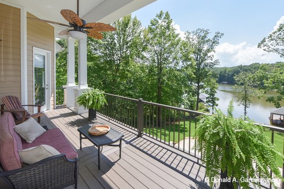 Exterior - Covered Porch for Cottage House Plan #929-992 - 4 bed, 4 bath