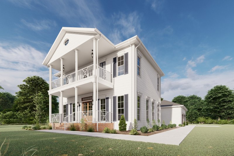 House Design - Exterior - Other Elevation for Southern House Plan #1092-58 - 5 bed, 3.5 bath
