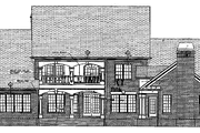 Traditional Style House Plan - 4 Beds 3.5 Baths 4458 Sq/Ft Plan #927-176 Exterior 