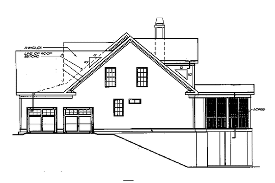 Floor Plan - Other Floor for Craftsman House Plan #927-310 - 4 bed, 3 bath