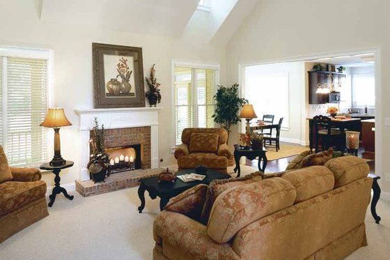 Interior - Family Room for Traditional House Plan #927-874 - 4 bed, 3 bath