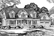 Victorian Style House Plan - 3 Beds 3.5 Baths 2647 Sq/Ft Plan #929-98 