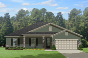 Traditional Style House Plan - 3 Beds 2 Baths 1959 Sq/Ft Plan #1058-118 