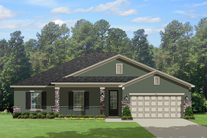 Traditional Exterior - Front Elevation Plan #1058-118