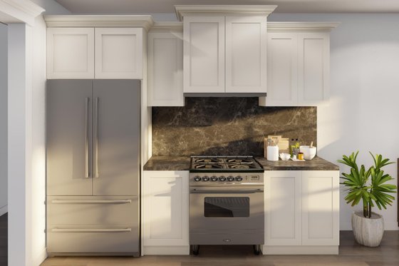 Interior - Kitchen 1 for European House Plan #17-2378 - 3 bed, 2 bath