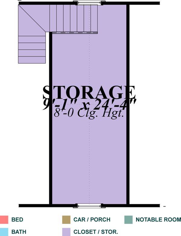 House Design - Country Floor Plan - Upper Floor Plan #63-337