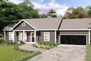 Farmhouse Exterior - Front Elevation Plan #44-280
