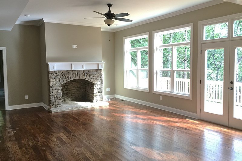 Architectural House Design - Interior - Family Room for Farmhouse House Plan #437-78 - 4 bed, 3.5 bath
