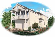 Southern Style House Plan - 3 Beds 2.5 Baths 2079 Sq/Ft Plan #81-112 
