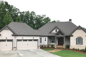 Exterior - Front Elevation 3 for Craftsman House Plan #437-76 - 4 bed, 3.5 bath