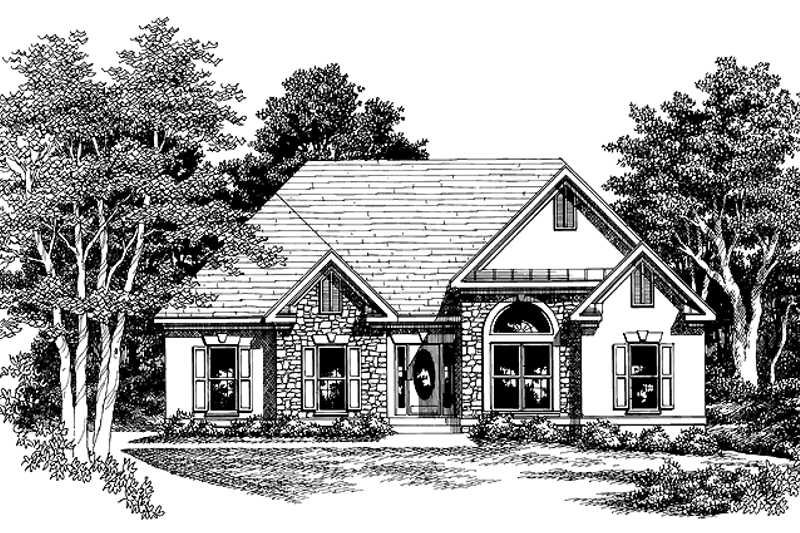 Home Plan - Exterior - Front Elevation 3 for Country House Plan #927-240 - 3 bed, 2 bath